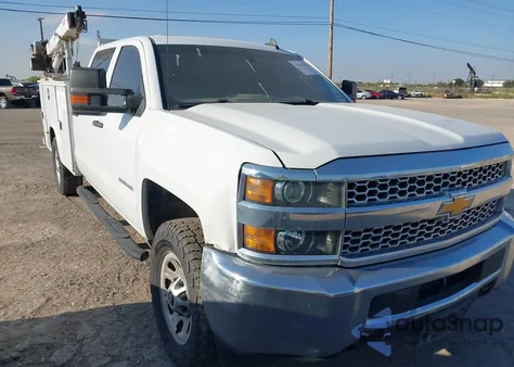 2019 Chevrolet Silverado 2500Hd Wt z USA, uszkodzony, nr VIN 1GC1KREG4KF139010